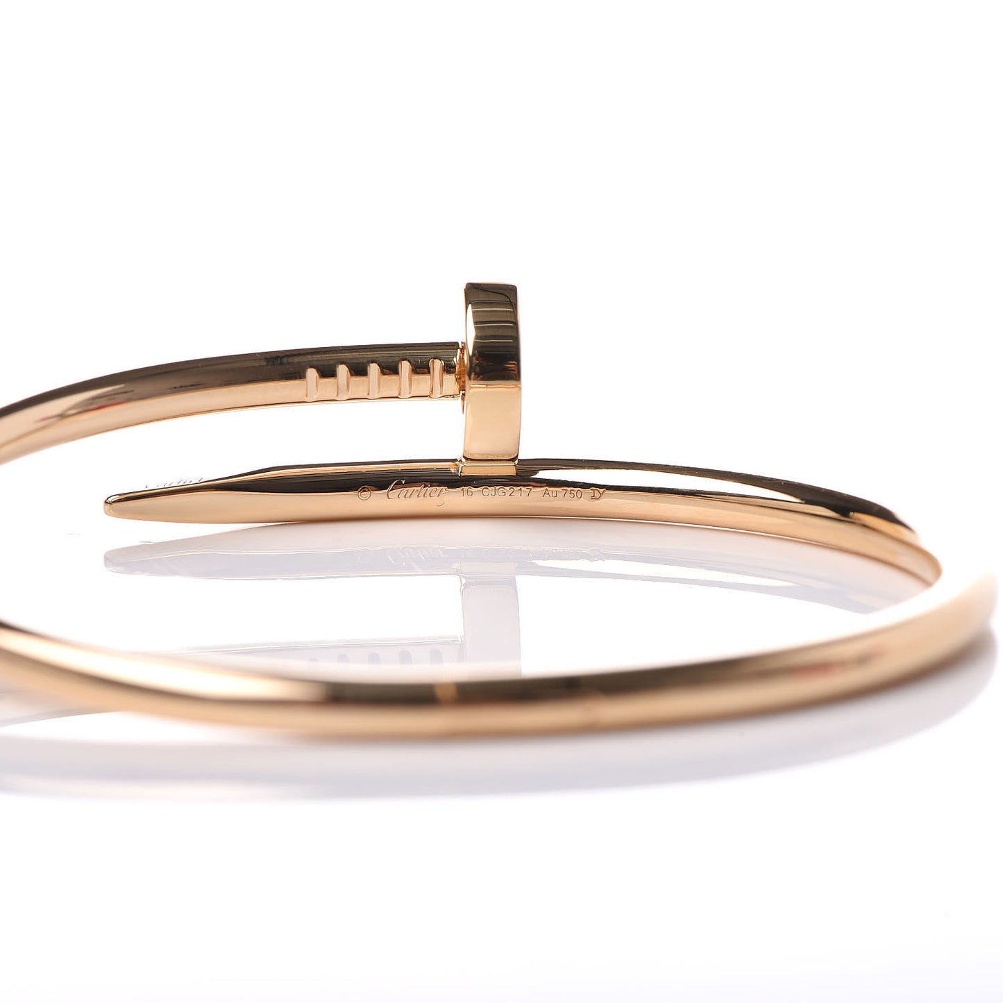 18K Yellow Gold Juste Un Clou Bracelet 16