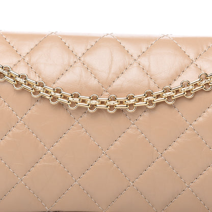 Chanel Aged Calfskin Quilted 2.55 Reissue 226 Flap Beige 7 of 10