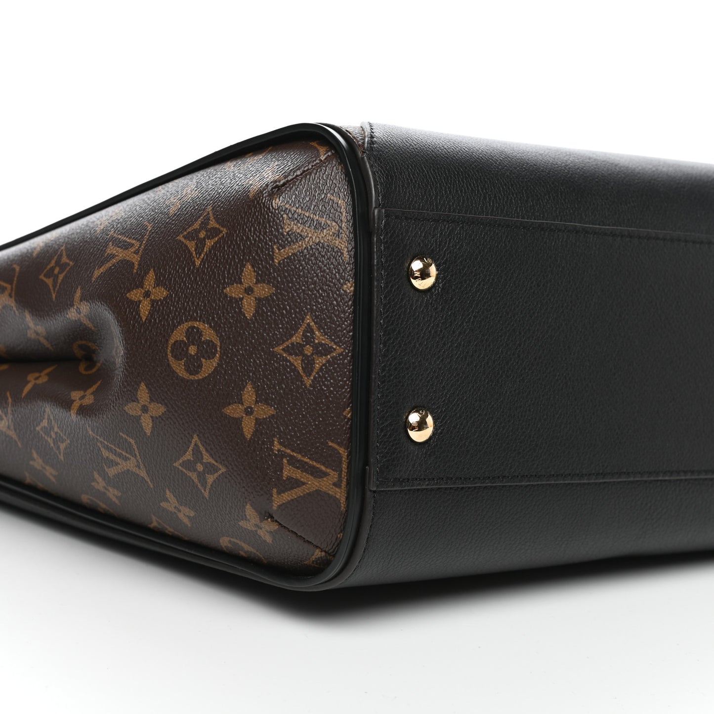 Calfskin Monogram Kimono Tote Black