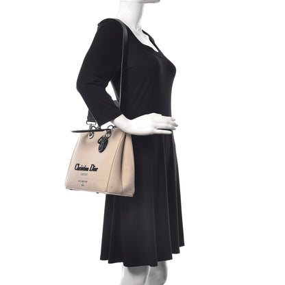 Christian Dior Canvas Lady Dior Etoile Beige 3 of 12