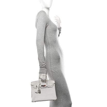 Hermes Togo Birkin 25 Gris Pale 2 of 11