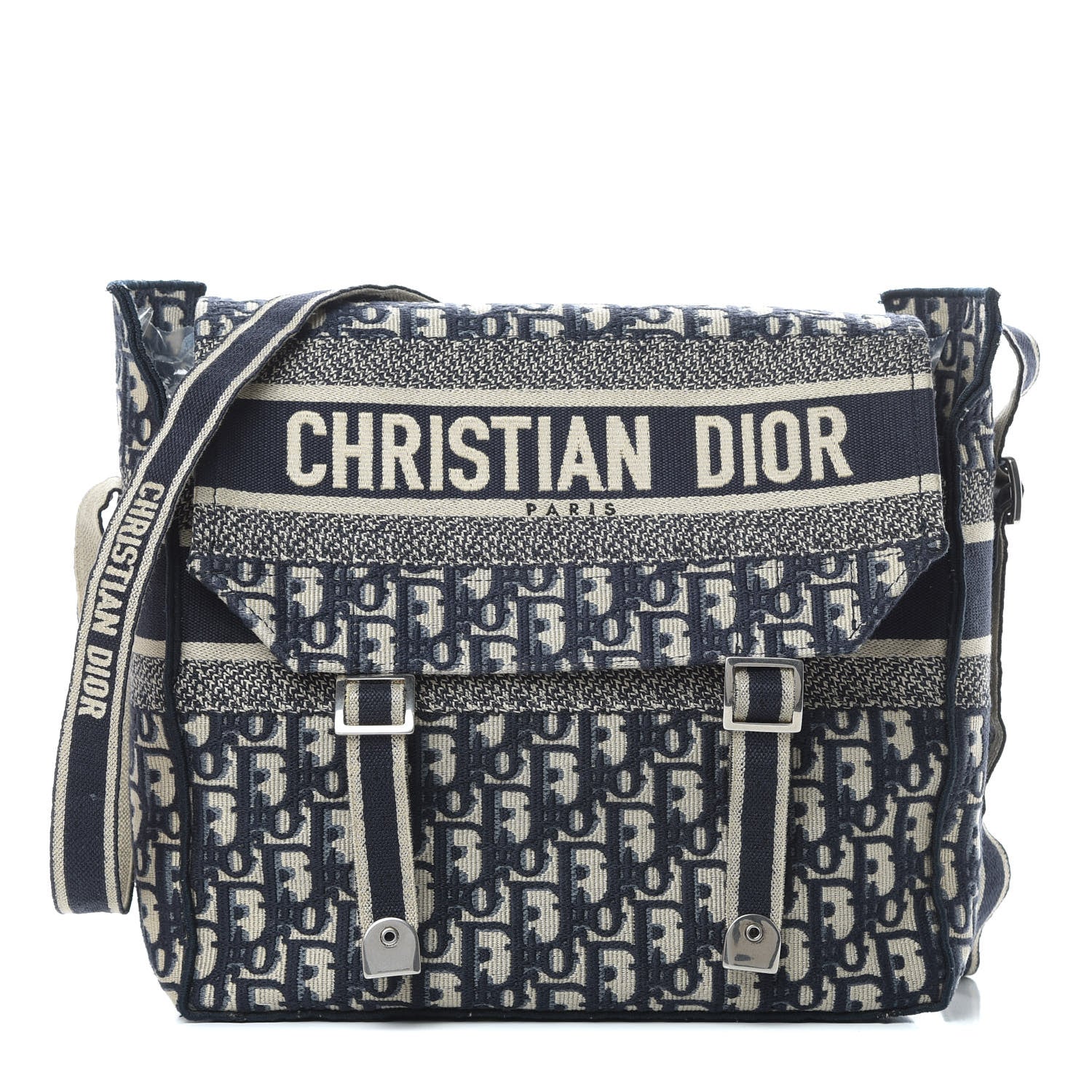 Christian Dior Oblique Medium Diorcamp Messenger Blue 1 of 13