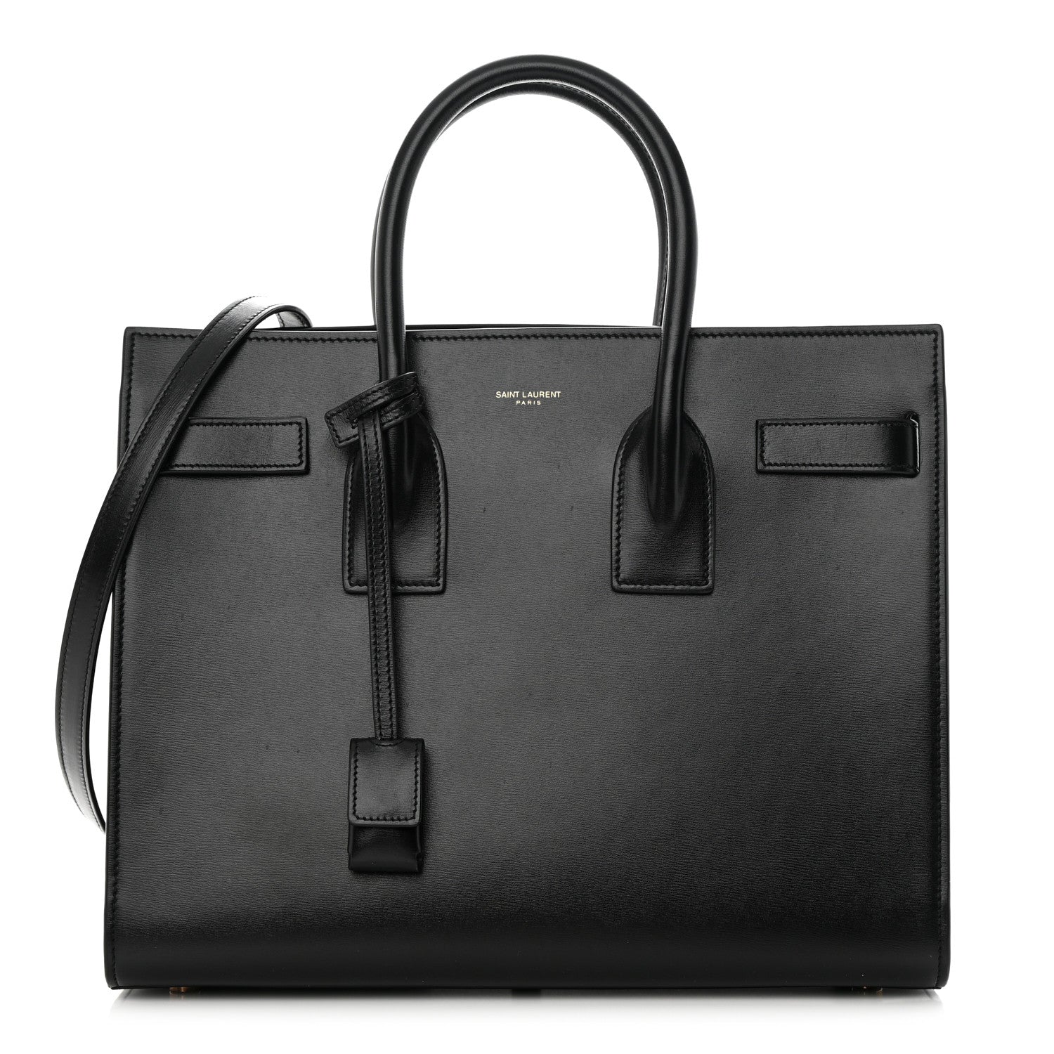 Saint Laurent Calfskin Small Sac De Jour Black 1 of 15