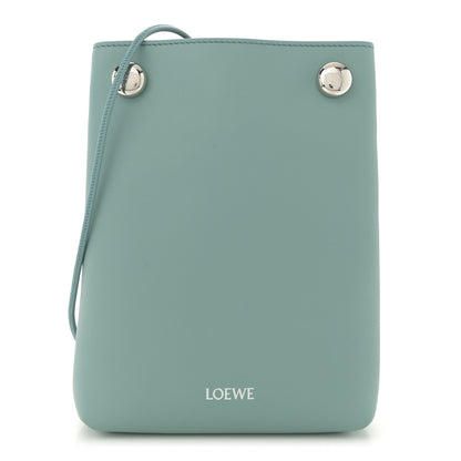 Loewe Smooth Calfskin Pebble Pouch Water 1 of 12