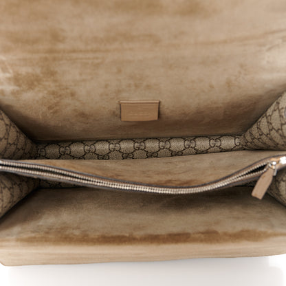 Gucci GG Supreme Monogram Medium Dionysus Shoulder Bag Taupe 5 of 12