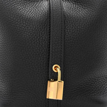 Hermes Taurillon Clemence Picotin Lock 18 PM Black 8 of 11