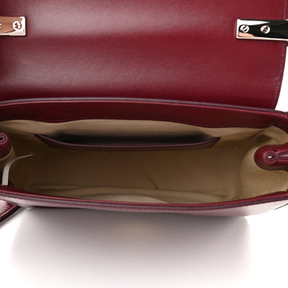Chloe Calfskin Small C Double Carry Burnt Mahogany 5 of 10