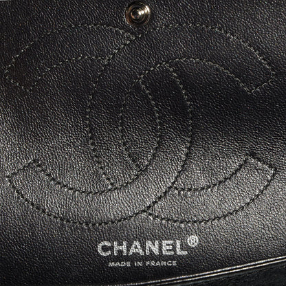 Chanel Glazed Calfskin 2.55 Reissue 226 Flap Black 7 of 8