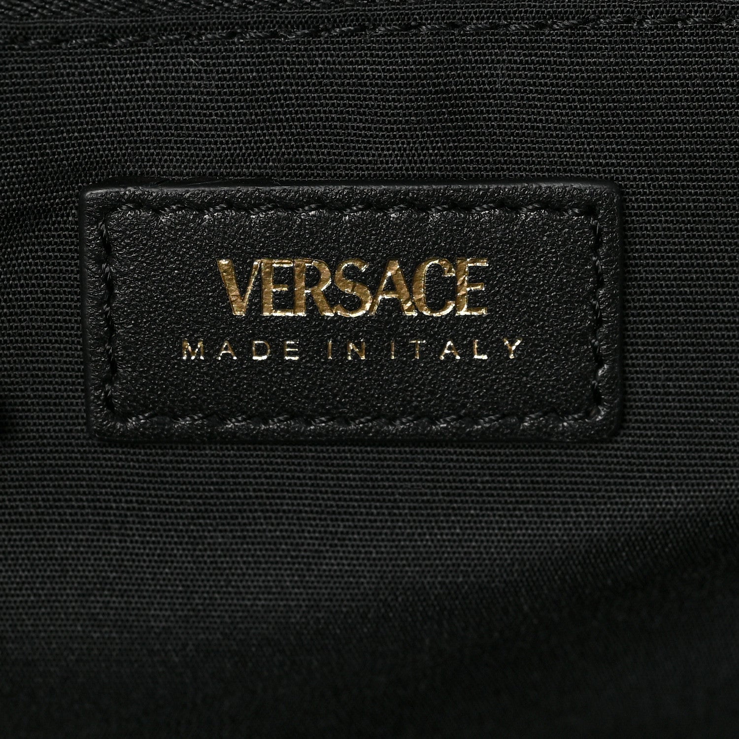 Versace Nappa Quilted Medusa Chain Shoulder Bag Black 6 of 8