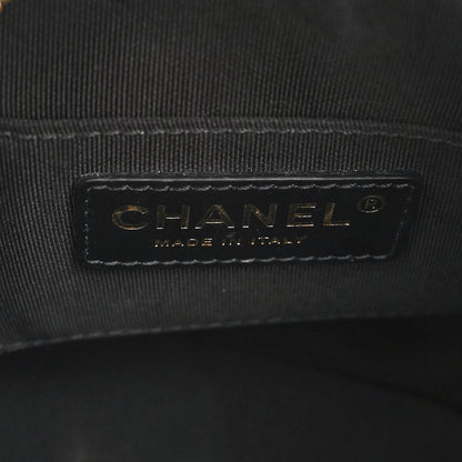 Chanel Lambskin Quilted Small Perfect Meeting Hobo Black 6 of 9