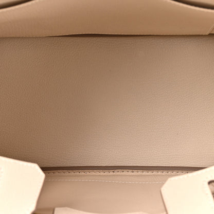 Hermes Togo Birkin 25 Craie 4 of 9