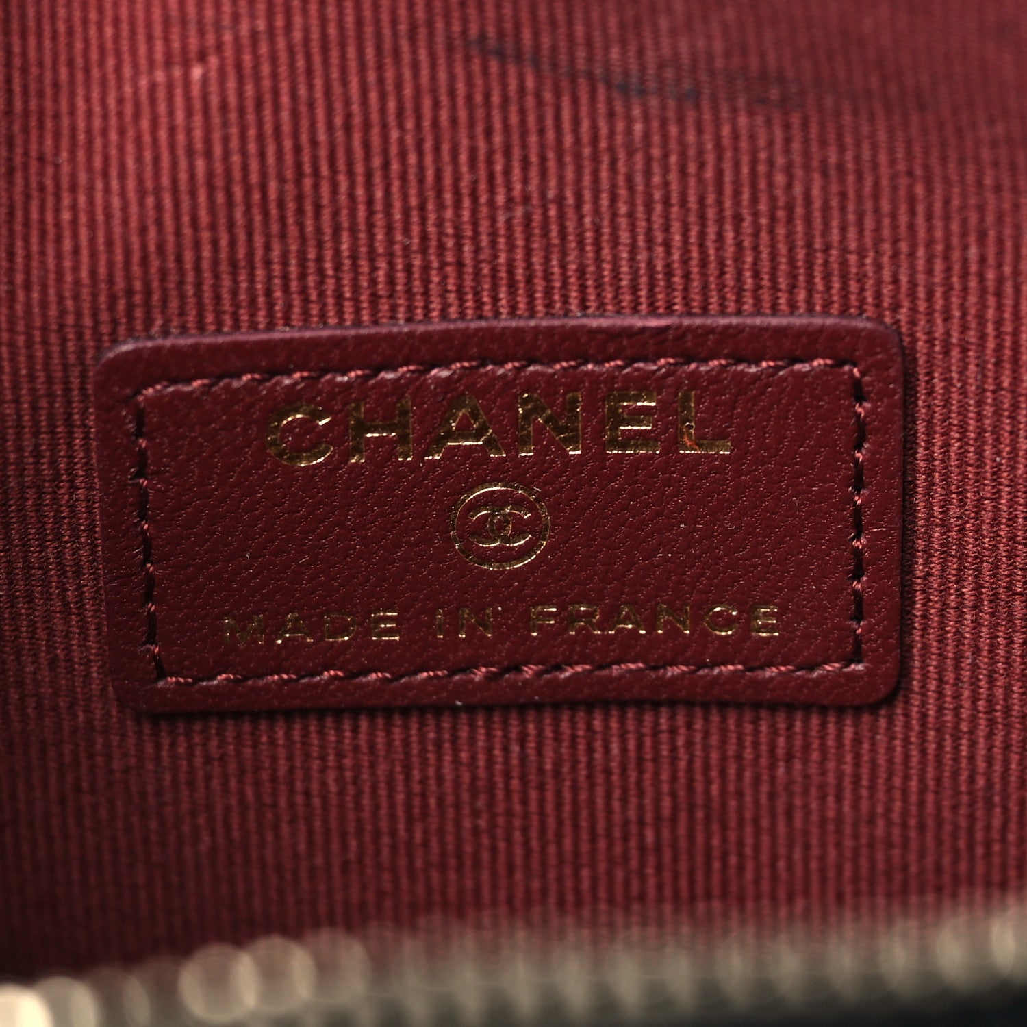 Chanel Lambskin Quilted CC In Love Heart Clutch With Chain Black 6 of 10