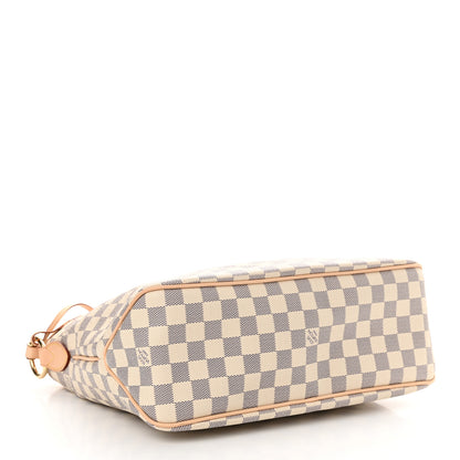 Louis Vuitton Damier Azur Delightful PM Rose Ballerine 4 of 9