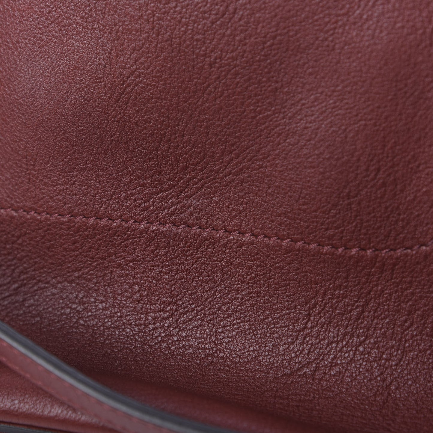Suede Calfskin Medium Faye Backpack Sienna Red
