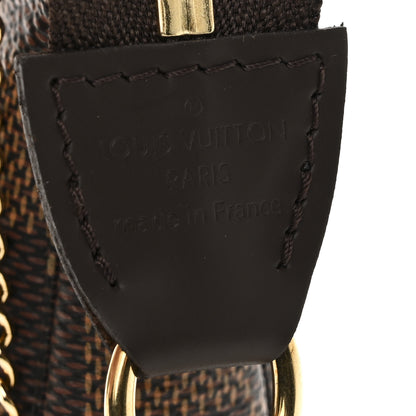 Louis Vuitton Damier Ebene Mini Pochette Accessories 6 of 11