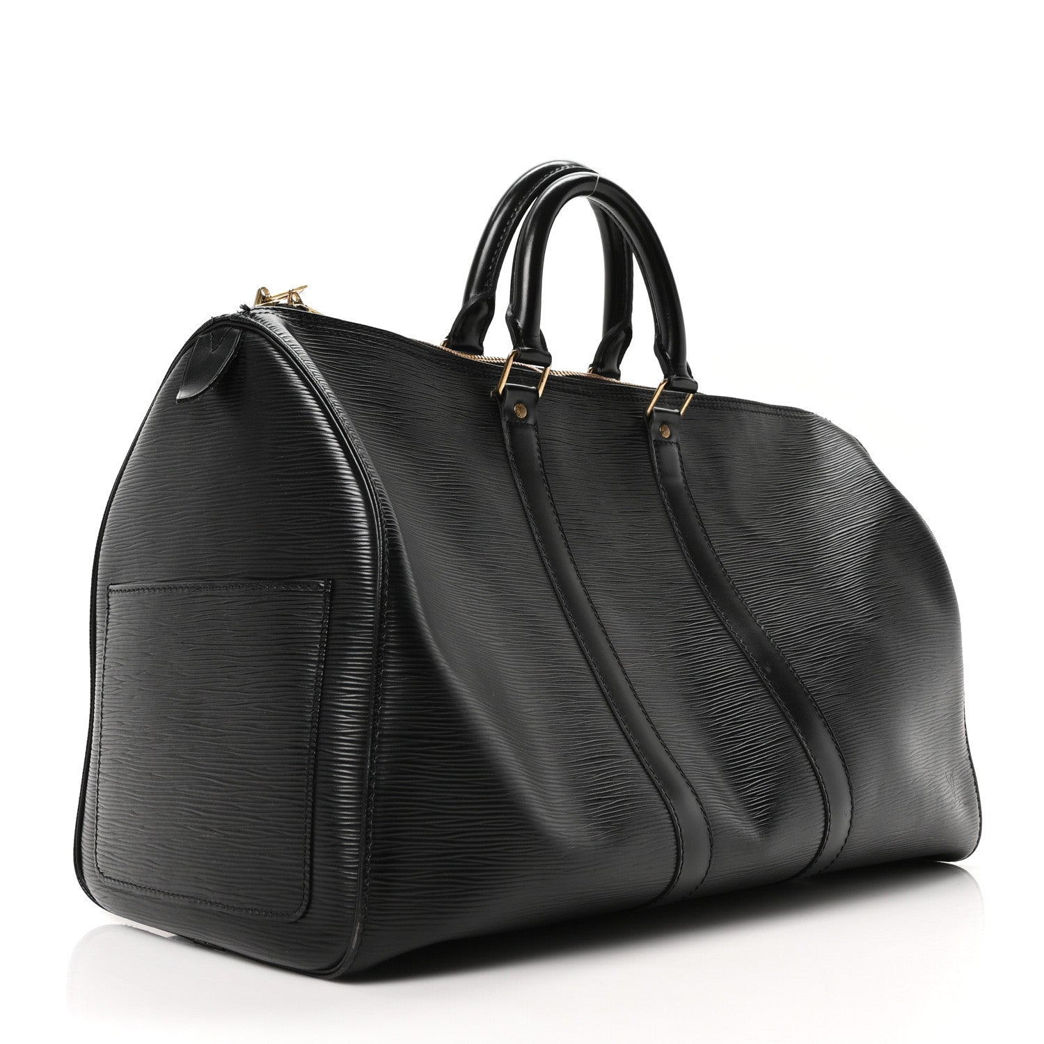 Louis Vuitton Epi Keepall 45 Black 2 of 8