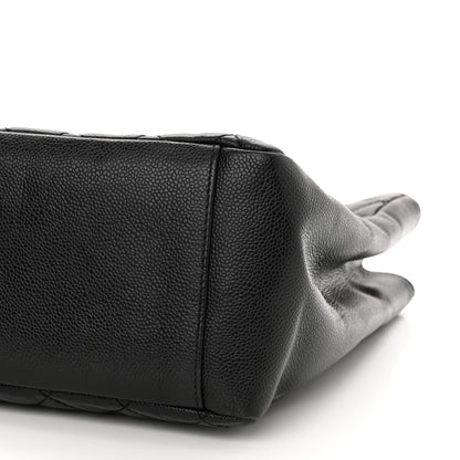 Chanel Caviar Quilted Grand Shopping Tote GST Black 9 of 9