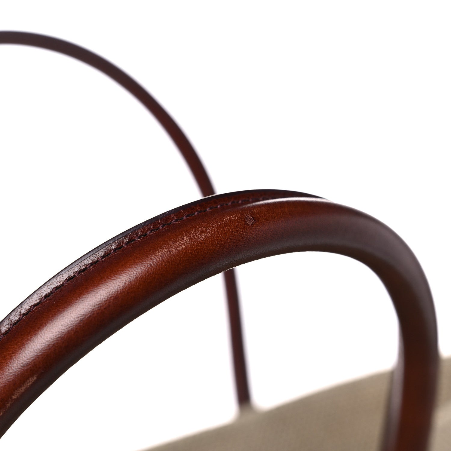 Saint Laurent Linen Calfskin Rive Gauche Tote Natural 16 of 16
