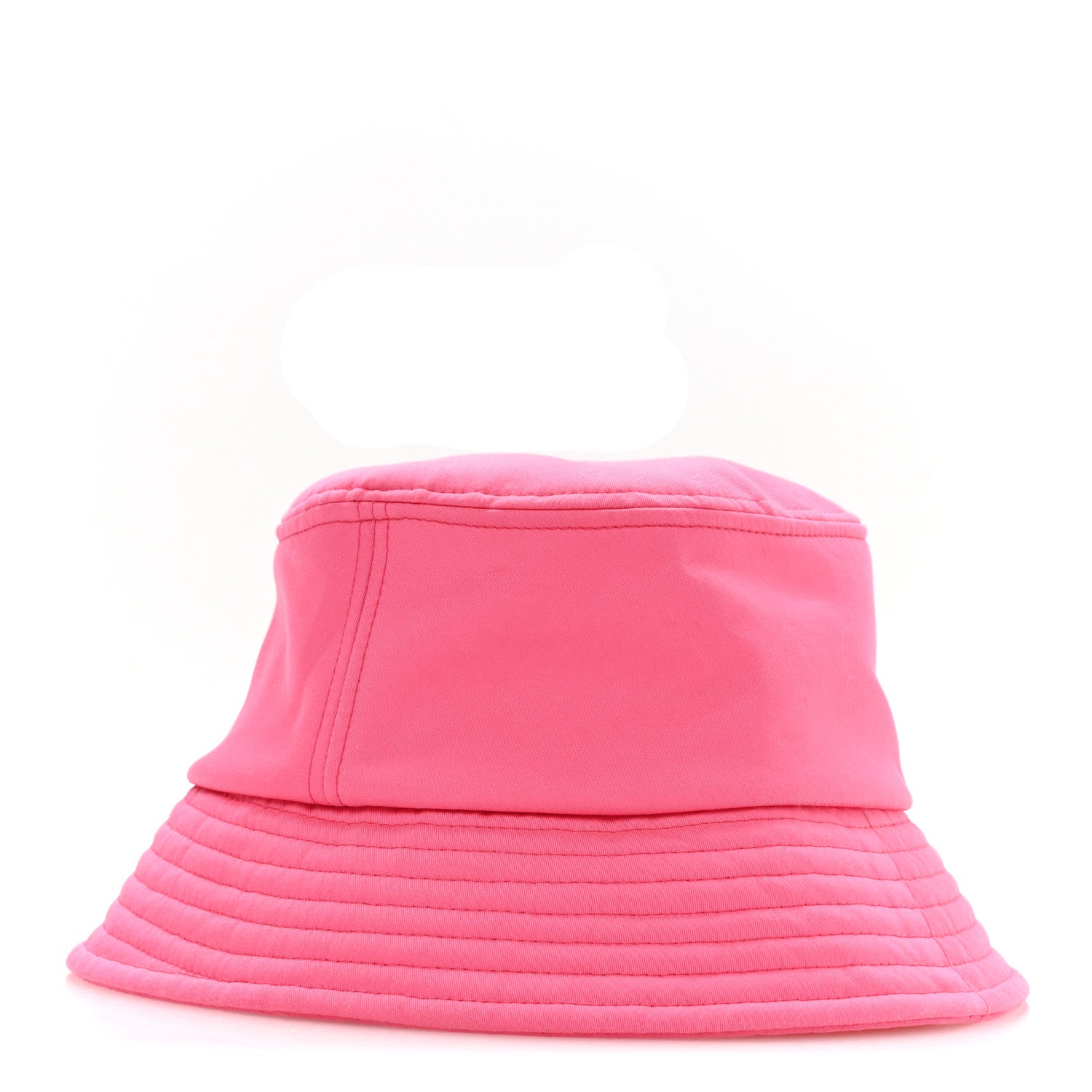 Chanel Canvas CC Bucket Hat M Fuchsia Orange 6 of 9