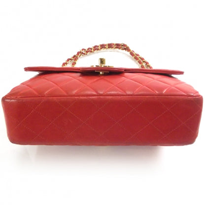 Chanel Lambskin Double Sided Small Flap Red 4 of 13