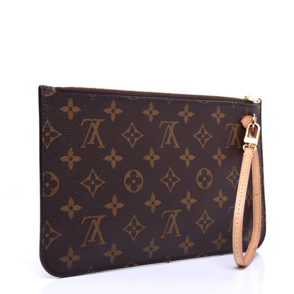 Louis Vuitton Monogram Neverfull MM GM Pochette 3 of 10