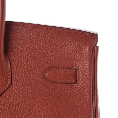 Hermes Togo Birkin 35 Brique 10 of 34