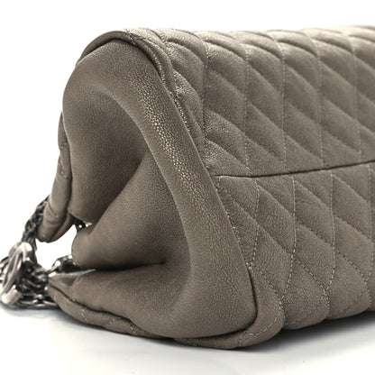 Chanel Metallic Caviar Quilted Medium Just Mademoiselle Beige 9 of 10