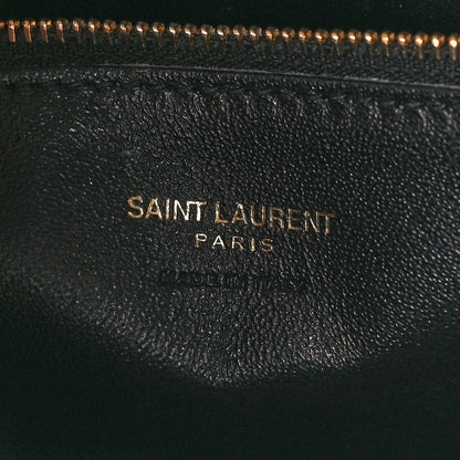 Saint Laurent Calfskin Small Monogram Cabas Fog 6 of 12