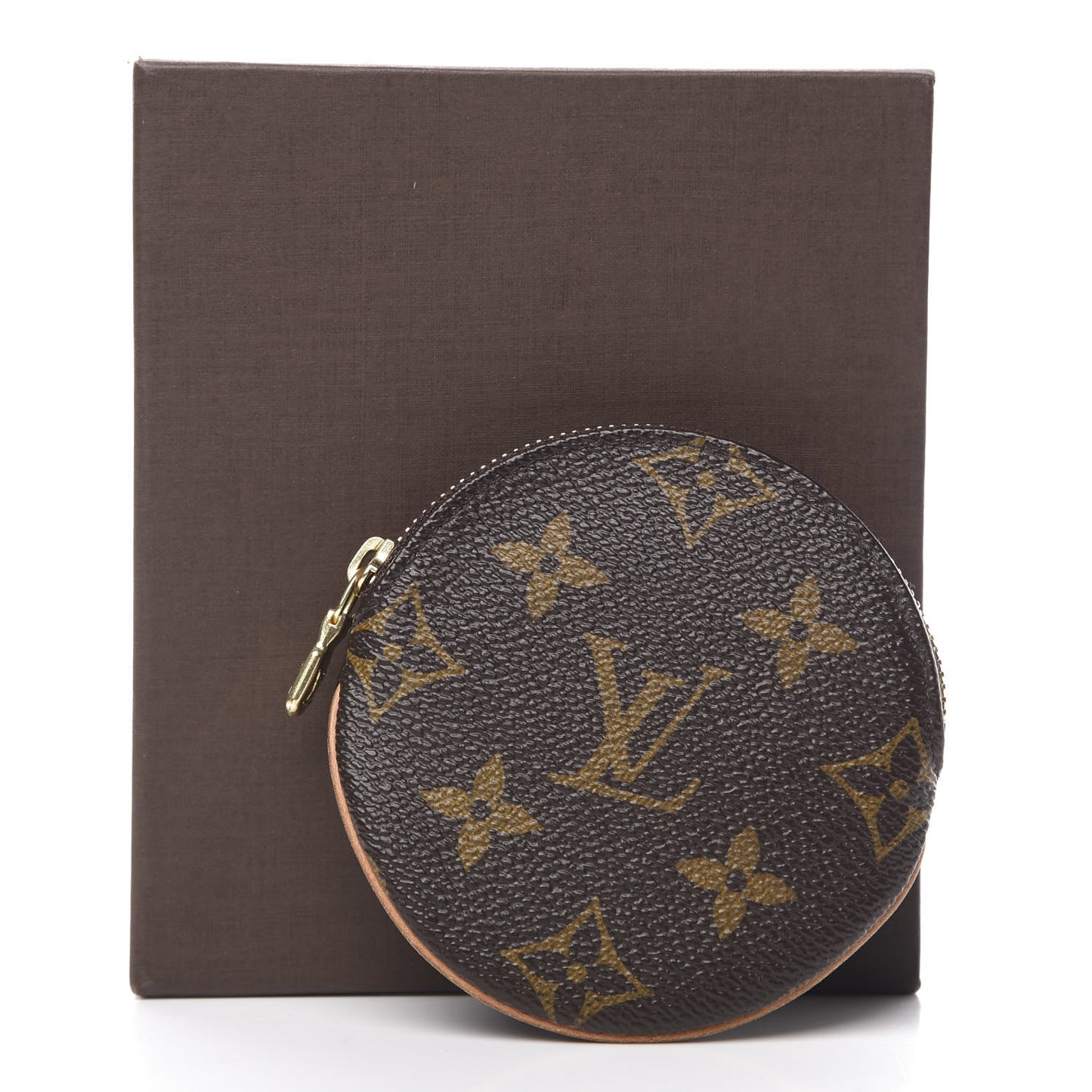 Monogram Round Coin Purse