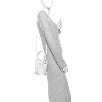 Goyard Goyardine Petit Flot Mini Bucket Bag White 2 of 9