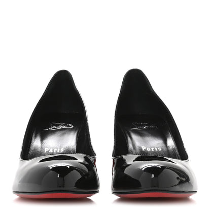 Christian Louboutin Patent Dolly 70 Pumps 37.5 Black 3 of 8