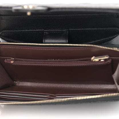 Chanel Caviar Quilted Phone Holder Wallet With Removable Chain Black 7 of 12