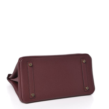 Hermes Togo Birkin 30 Bordeaux 5 of 32