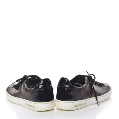 Louis Vuitton Patent Monogram Frontrow Sneakers 37 7 of 14
