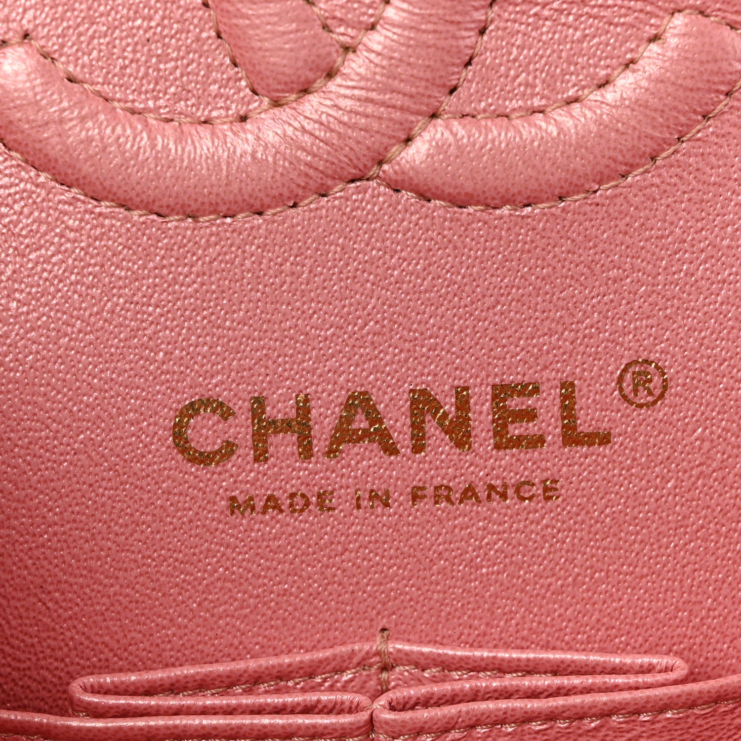 Chanel Iridescent Caviar Quilted Small Double Flap Pink 6 of 12