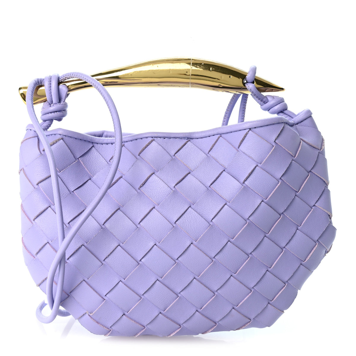 Nappa Intrecciato Mini Sardine Bag Amethyst