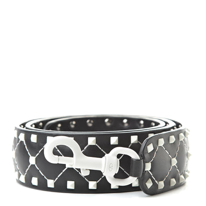 Valentino Garavani Lambskin Free Rockstud Spike Shoulder Strap Black 1 of 5