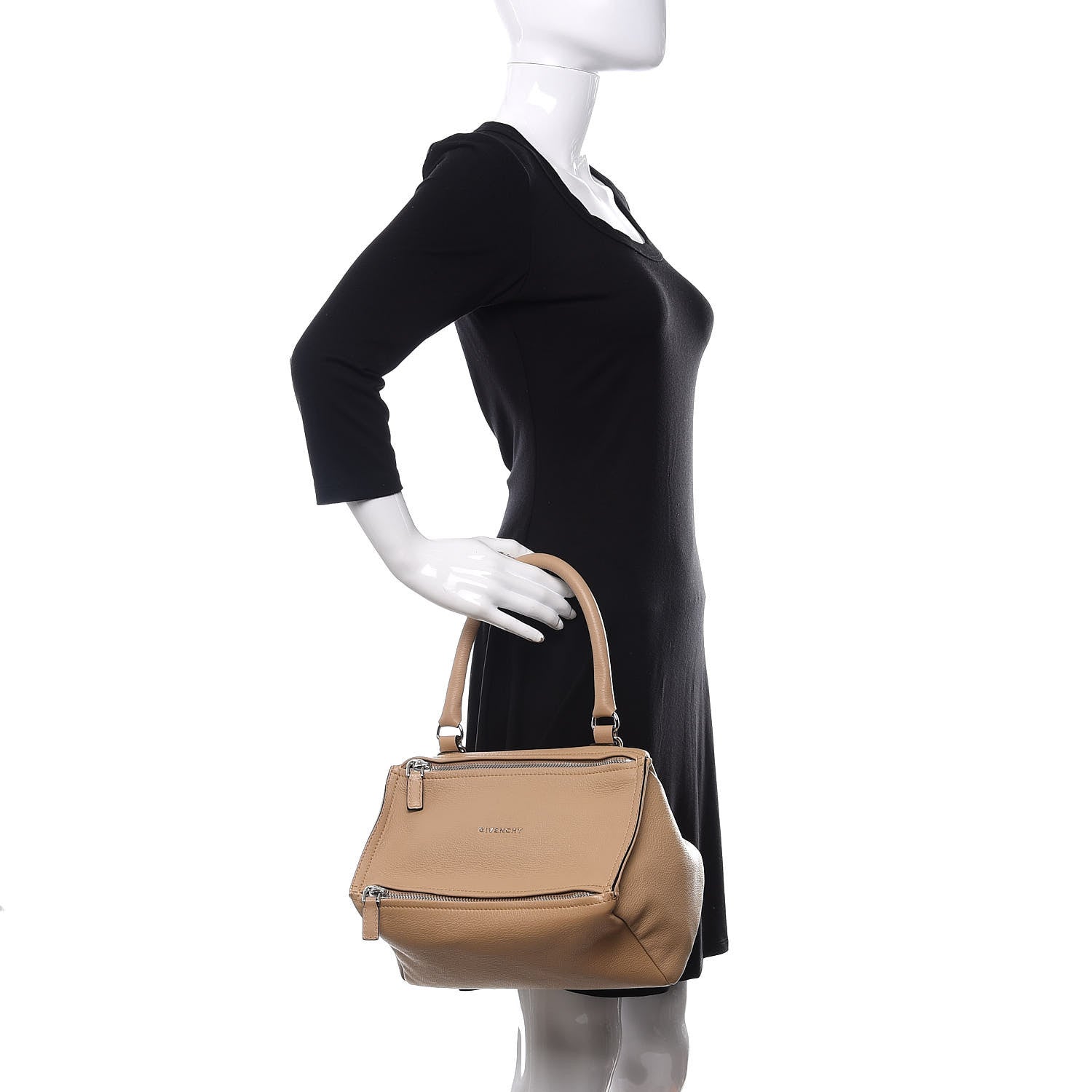 Givenchy Sugar Goatskin Small Pandora Camel 3 of 13