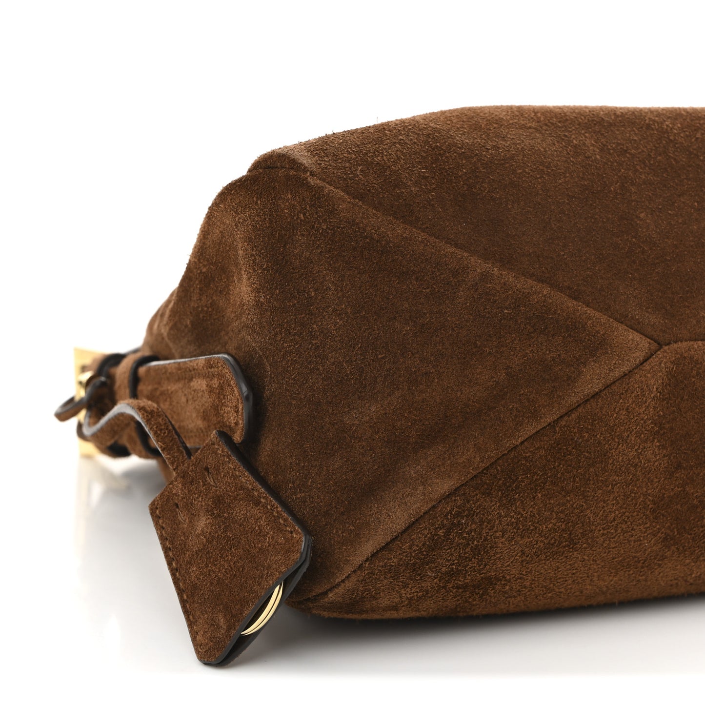 Scamosciato Suede Medium Aimee Shoulder Bag Cacao