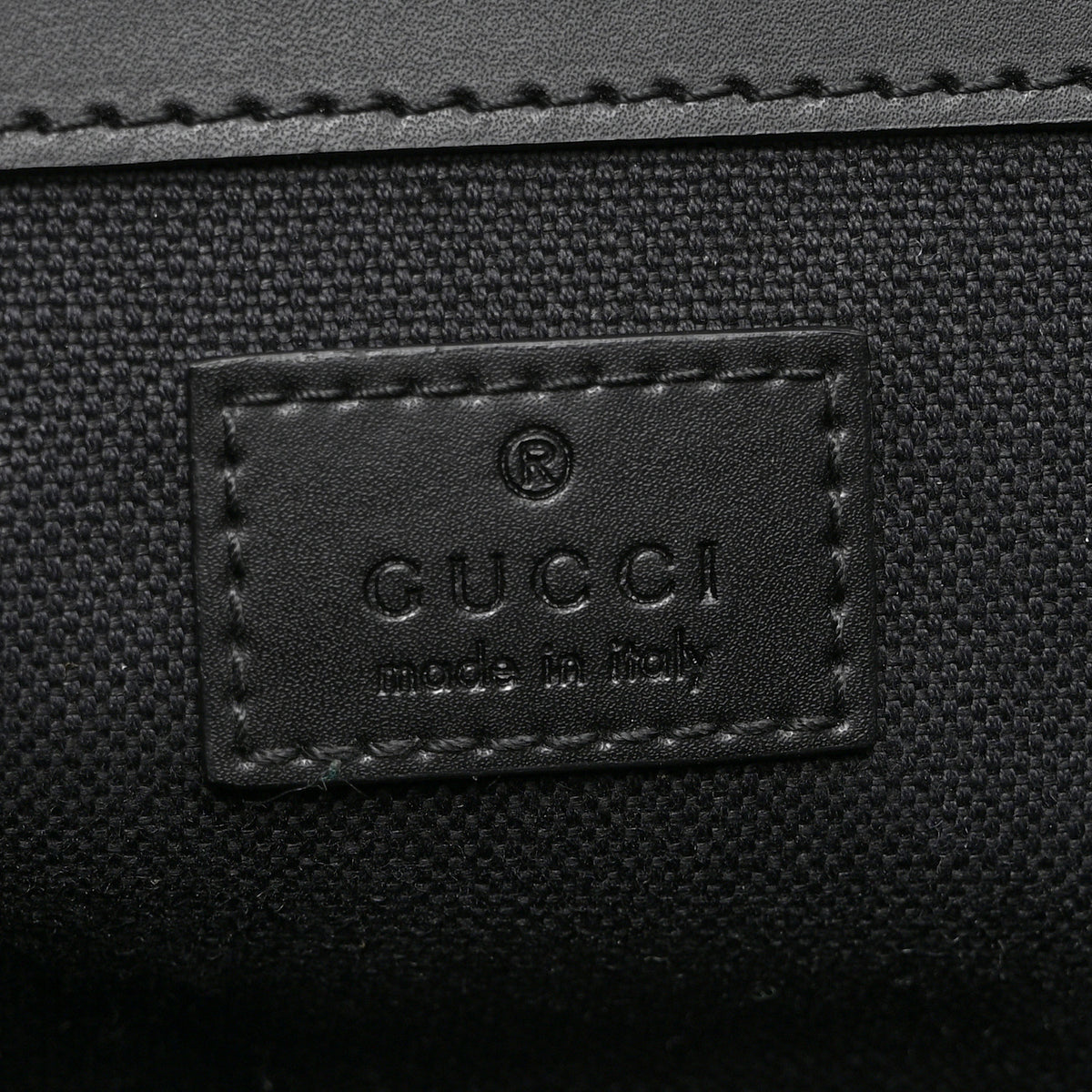 Gucci Soft GG Supreme Monogram Calfskin Web Double Buckle Backpack Black 6 of 10
