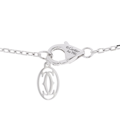 Cartier 18K White Gold Diamond Juste Un Clou Paved Pendant Necklace 4 of 7