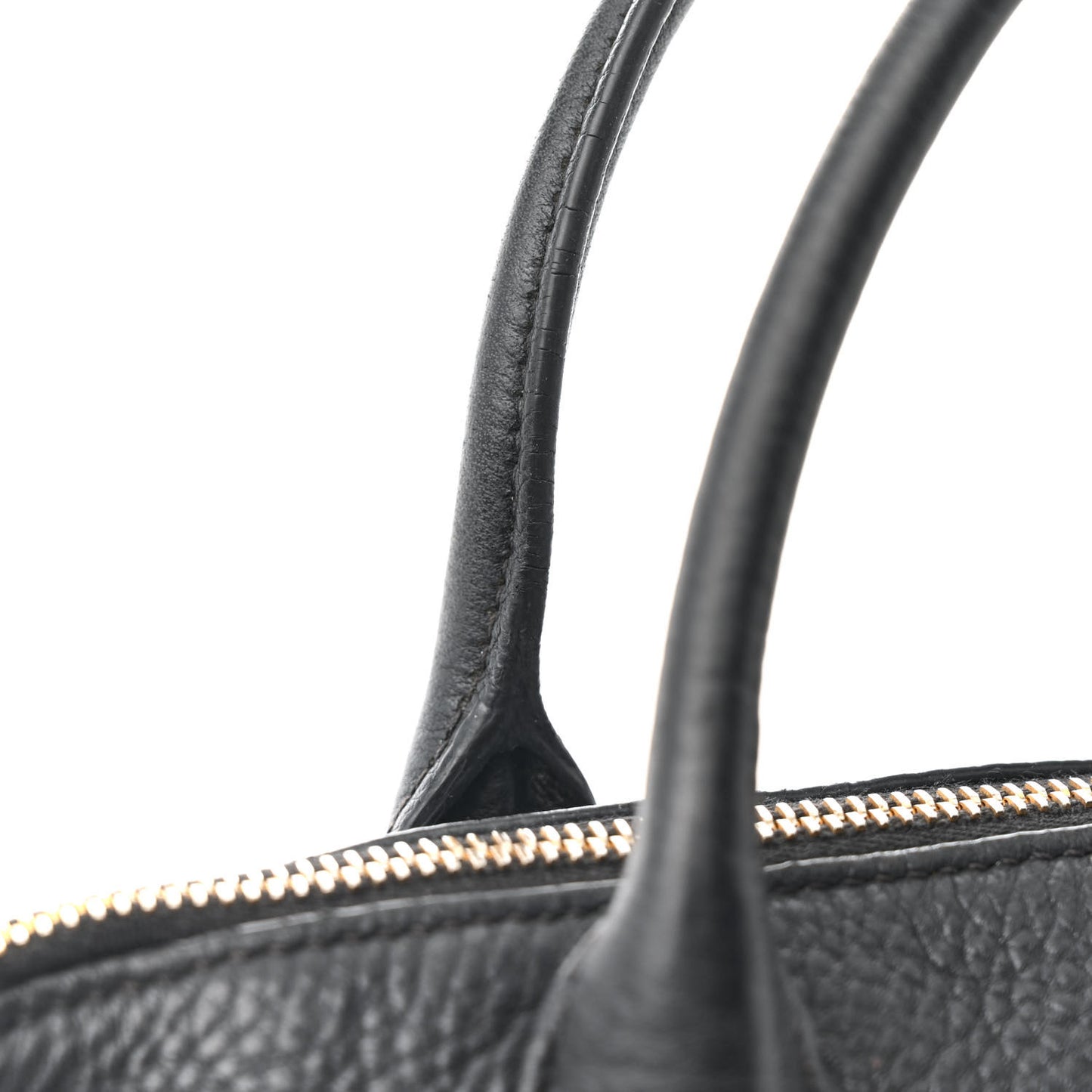 Vitello Daino Small Tote Black