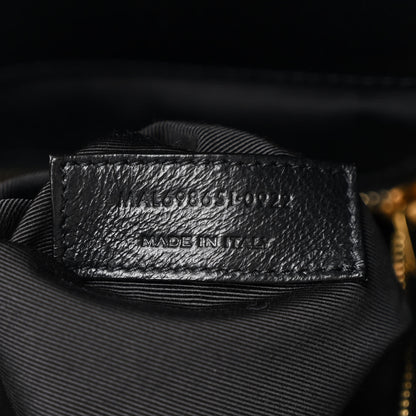 Saint Laurent Lambskin Quilted Maxi Icare Shopping Tote Black 9 of 12