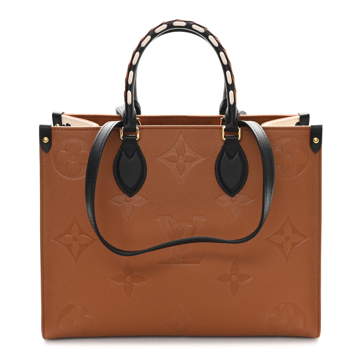 Empreinte Monogram Giant Wild At Heart Onthego MM Caramel