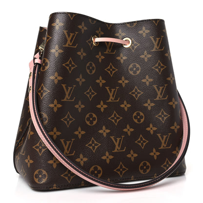 Louis Vuitton Monogram Neonoe MM Rose Poudre 3 of 8