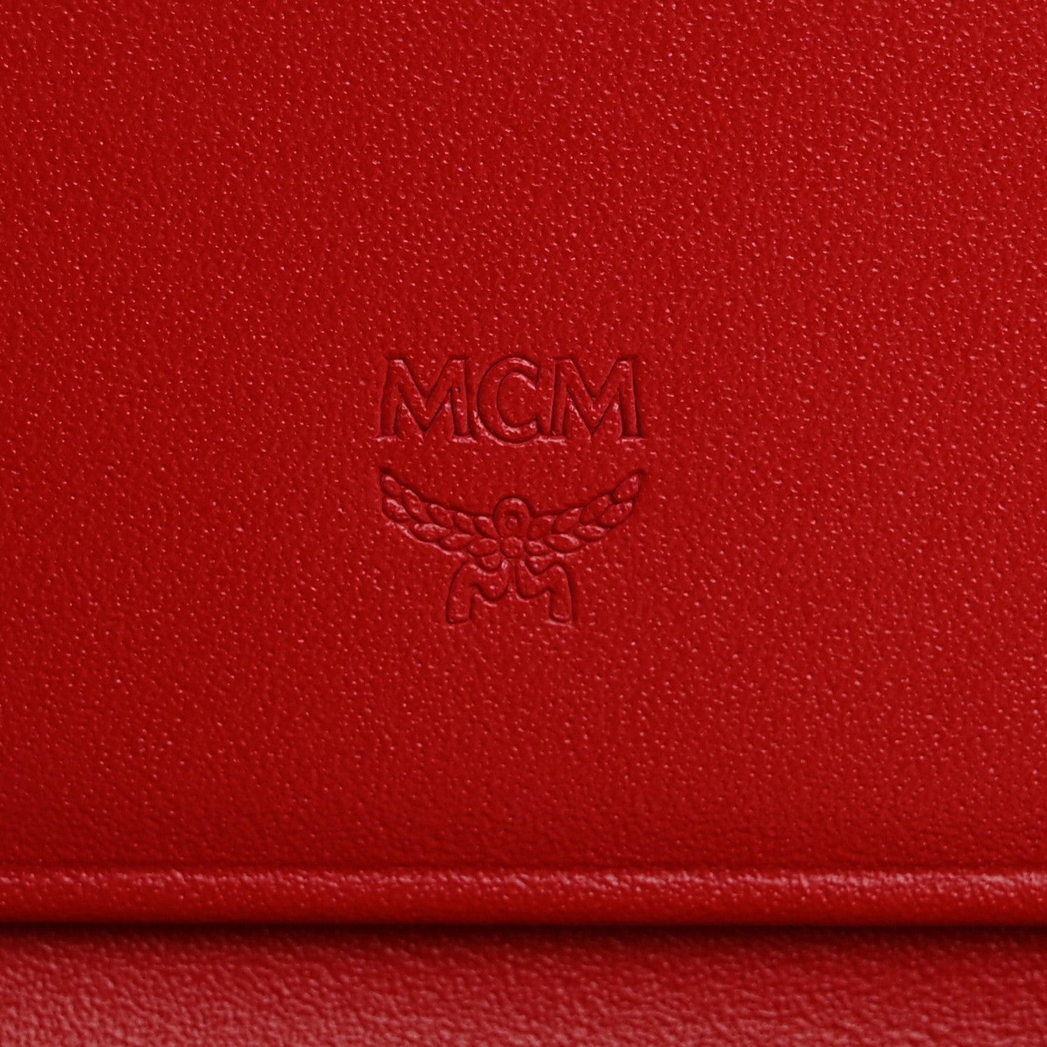 MCM Visetos Tri-Fold Wallet Cognac 6 of 10