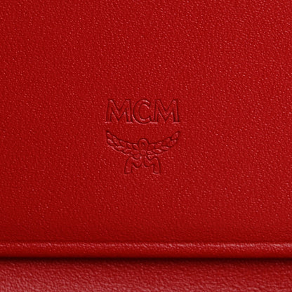 MCM Visetos Tri-Fold Wallet Cognac 6 of 10