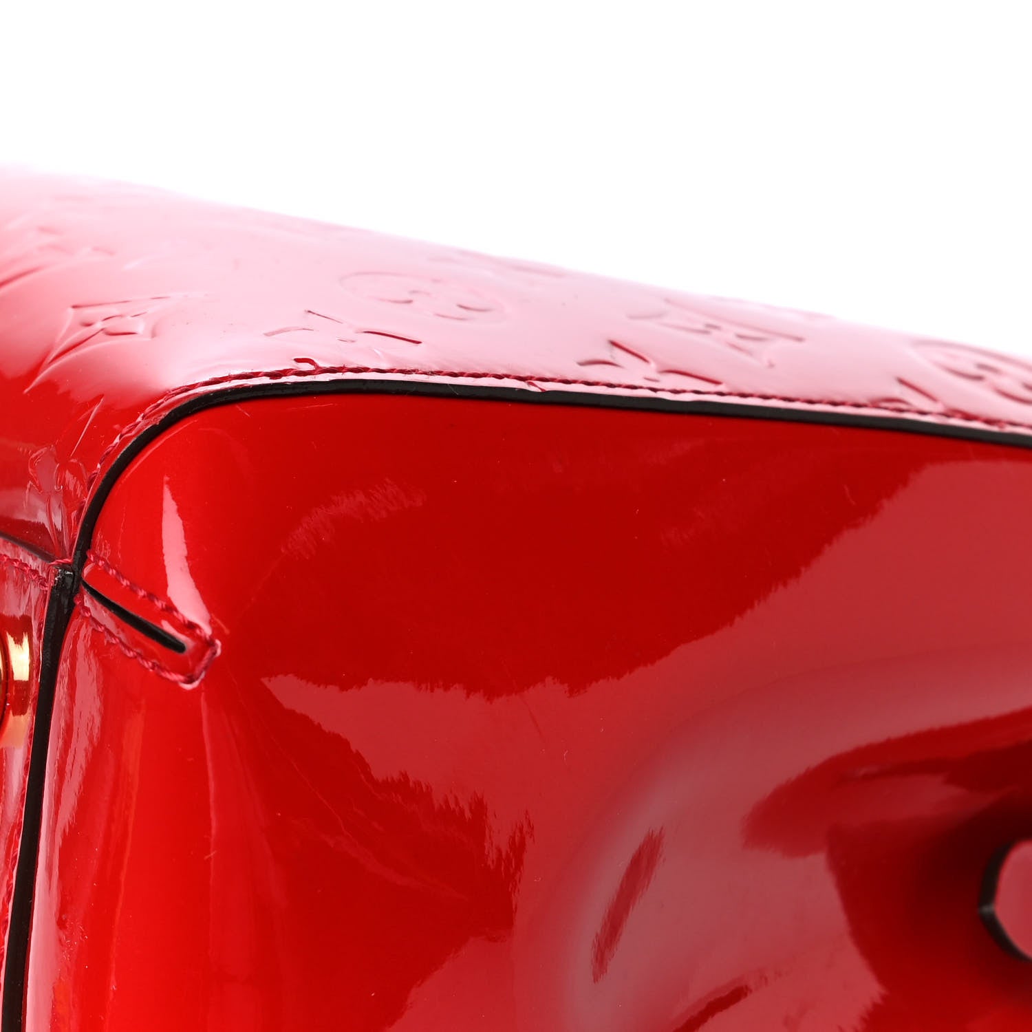 Louis Vuitton Vernis Montaigne MM Cherry 15 of 15