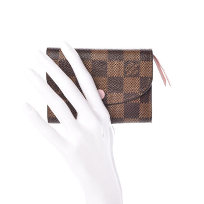 Louis Vuitton Damier Rosalie Coin Purse Rose Ballerine 2 of 8