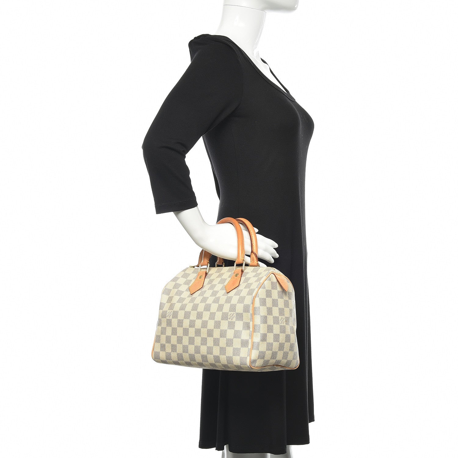 Louis Vuitton Damier Azur Speedy 25 2 of 10